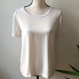 Loft White Top - Perfect Layering Piece